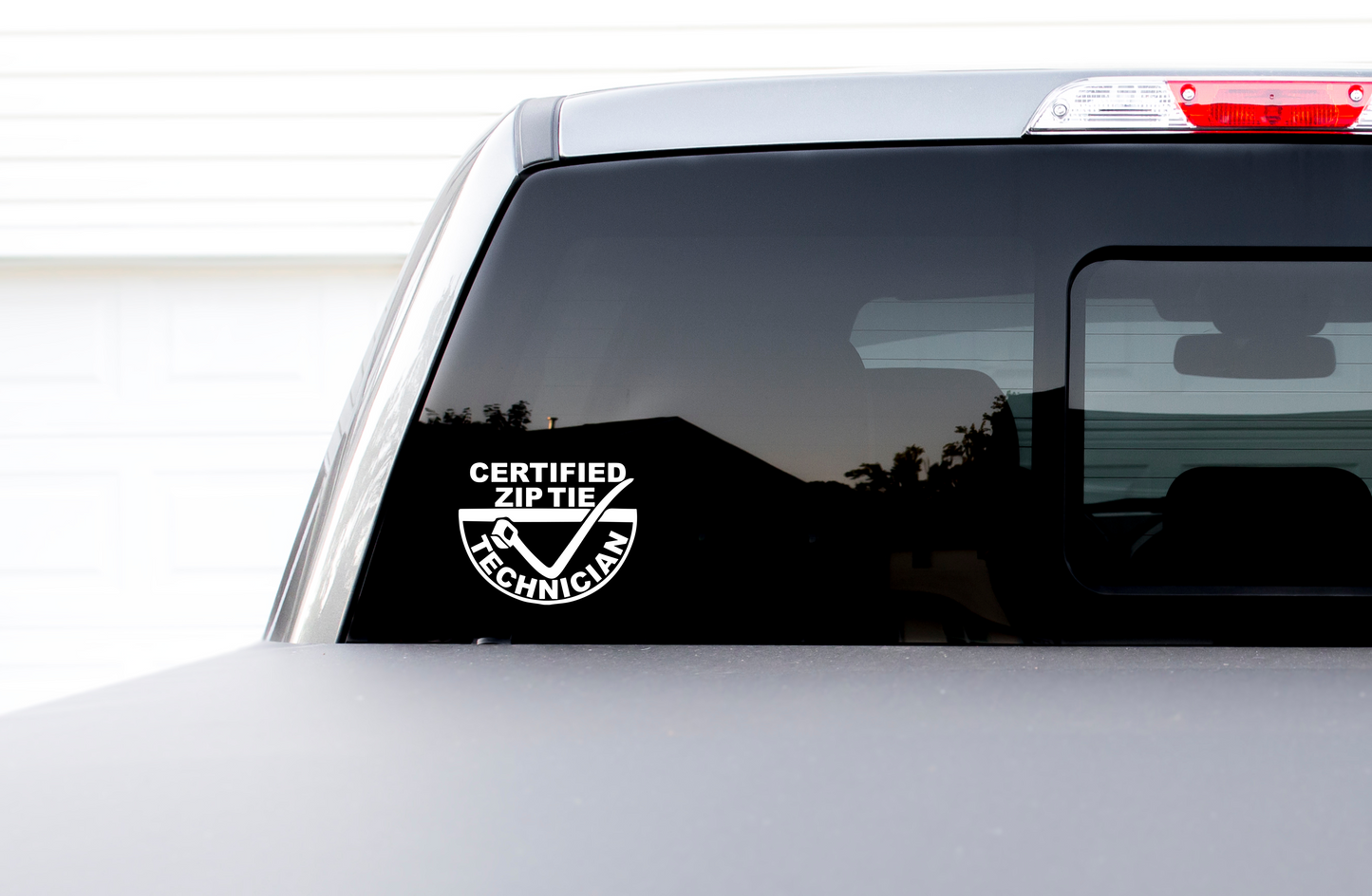 5" inch Decal Zip tie techican