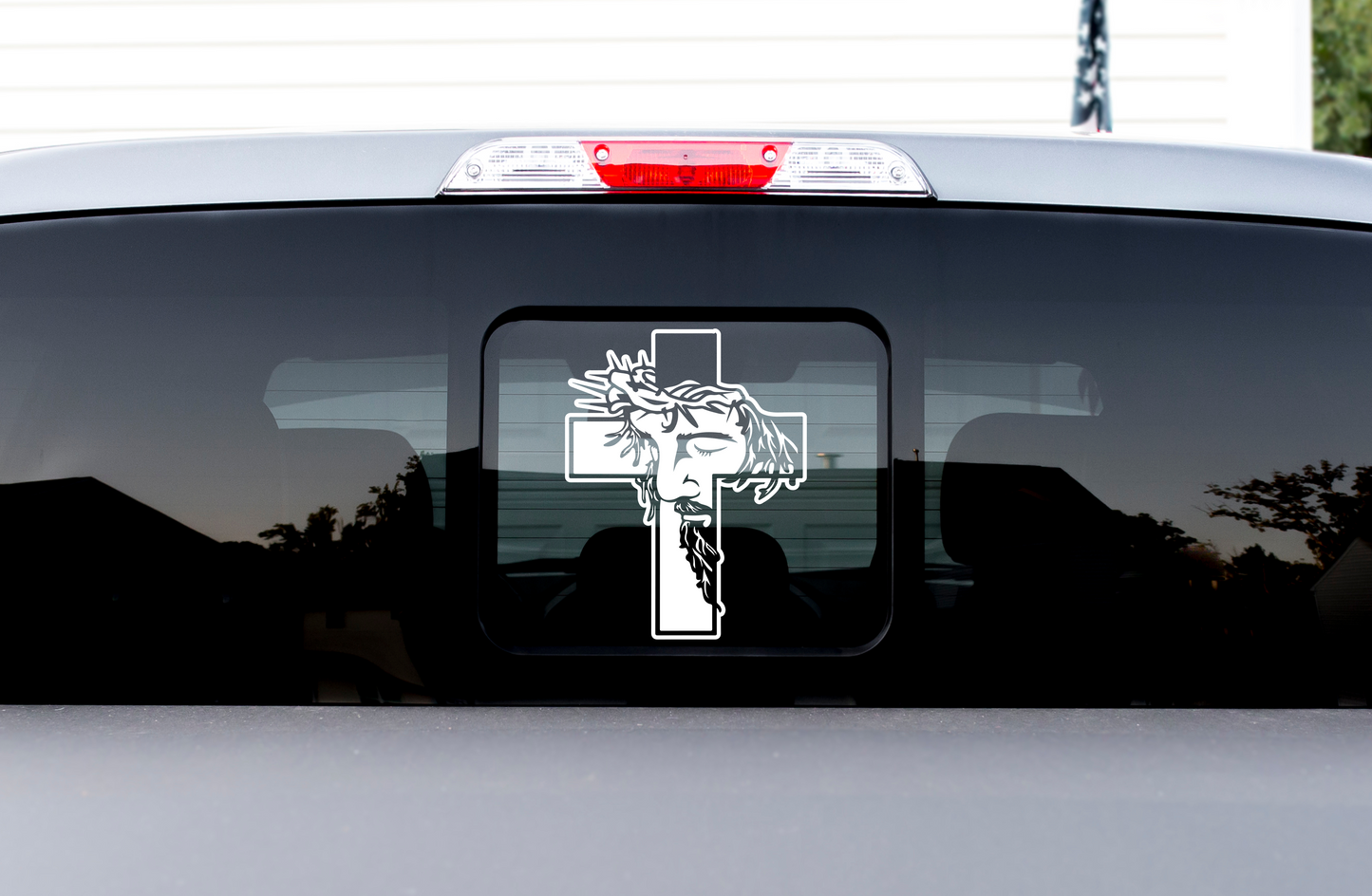 Jesus Cross Decal