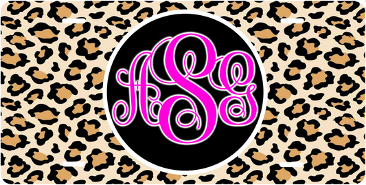 Leopard Color Monogram