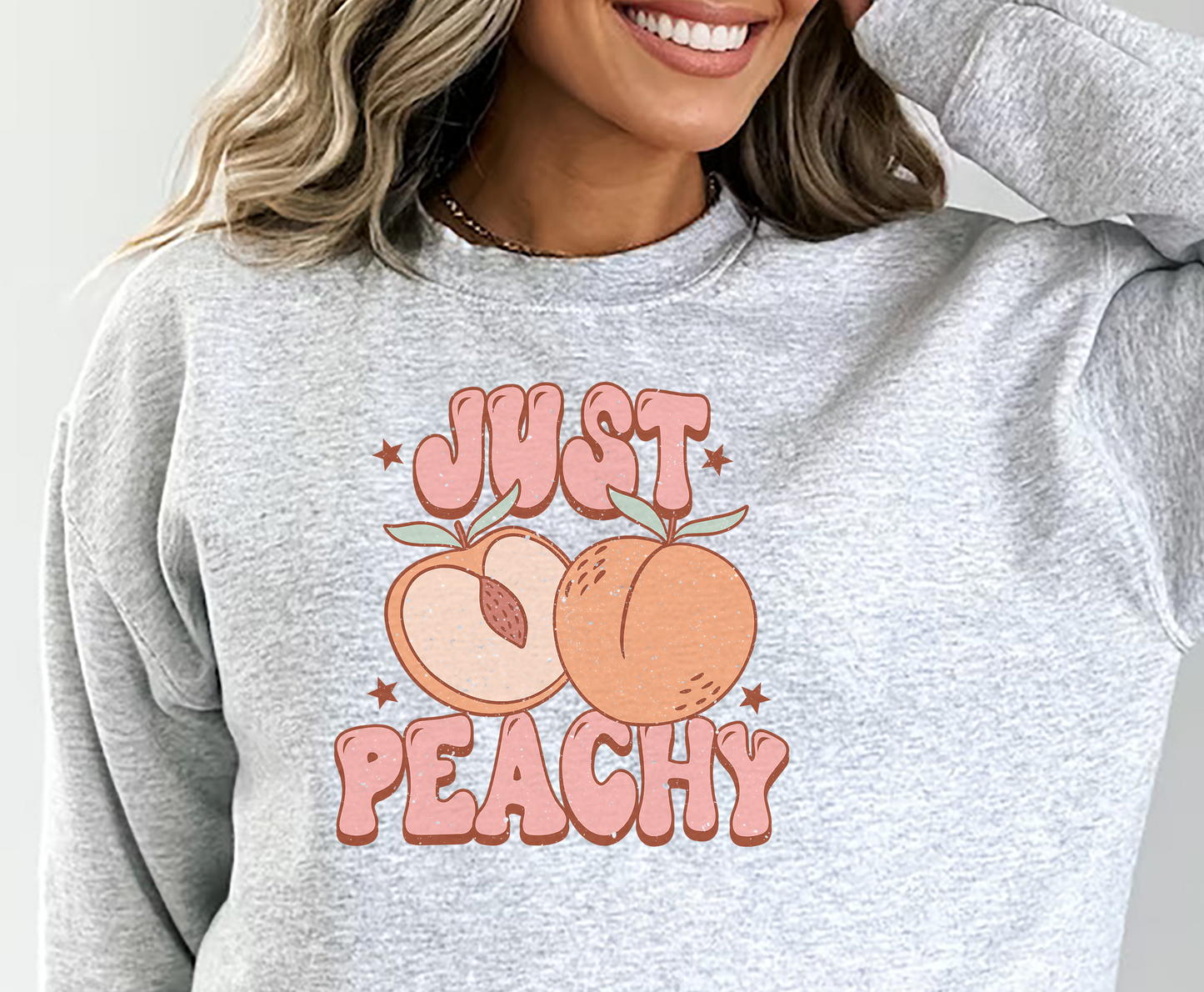 Just Peachy Sweatshirt